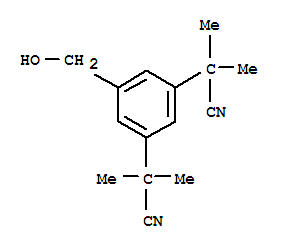 α,α,α',α'-四甲基-5-羟甲基--1,3-苯二乙腈